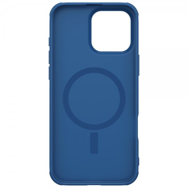 Nillkin iPhone 16 Pro Max Deksel Super Frosted Shield Pro MagSafe Blå