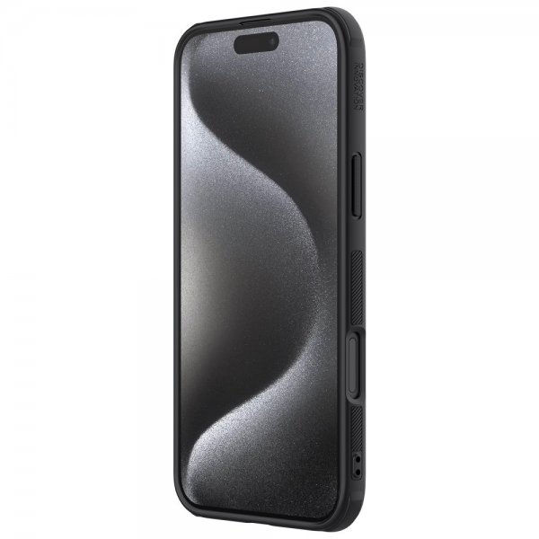Nillkin iPhone 16 Pro Max Deksel Super Frosted Shield Pro MagSafe Svart