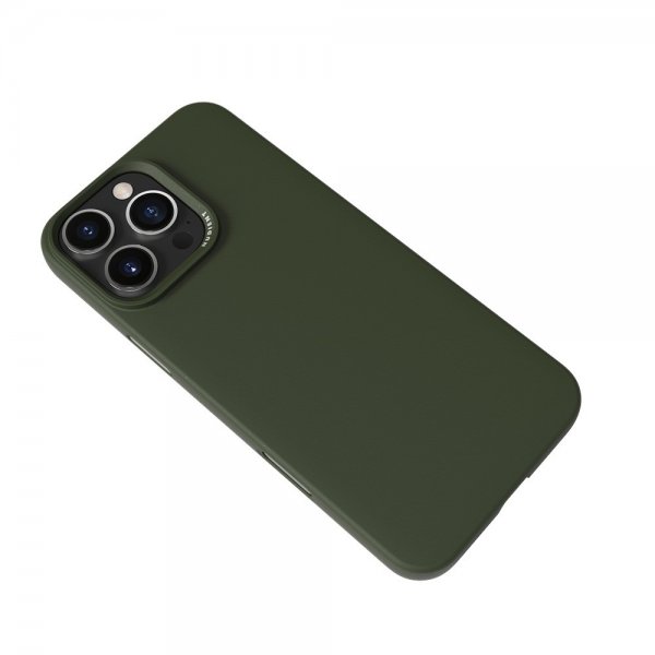 Nudient iPhone 16 Pro Max Deksel Thin Case MagSafe Pine Green