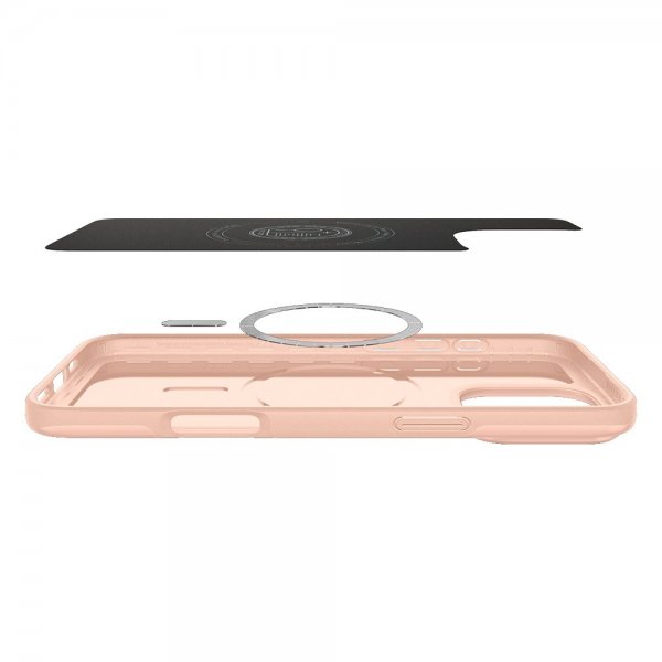 Spigen iPhone 16 Pro Max Deksel Thin Fit MagFit Rose Titanium