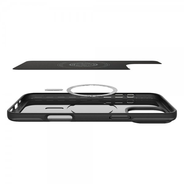 Spigen iPhone 16 Pro Max Deksel Thin Fit MagFit Svart