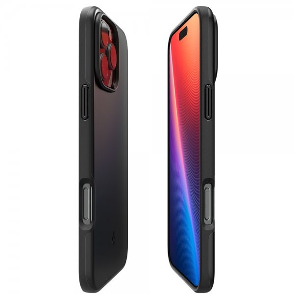 Spigen iPhone 16 Pro Max Deksel Thin Fit MagFit Svart