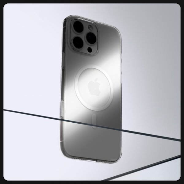 Spigen iPhone 16 Pro Max Deksel Thin Fit T MagFit Clear White