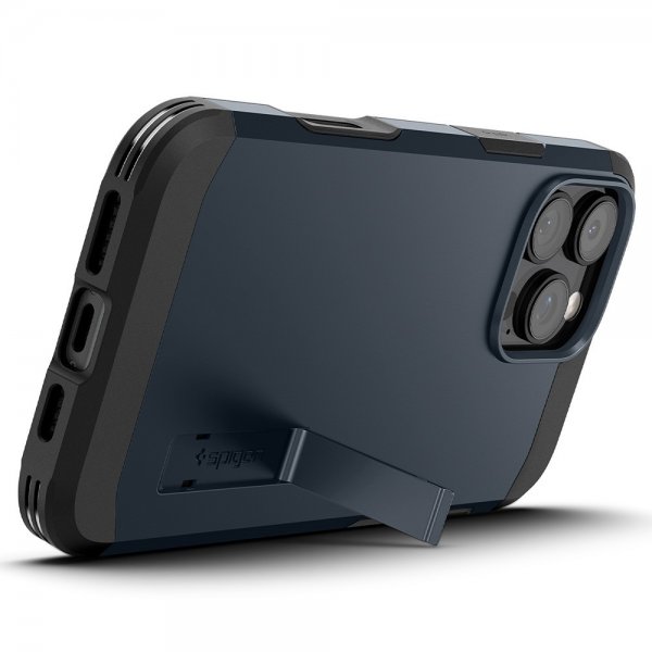 Spigen iPhone 16 Pro Max Deksel Tough Armor T MagFit Metal Slate