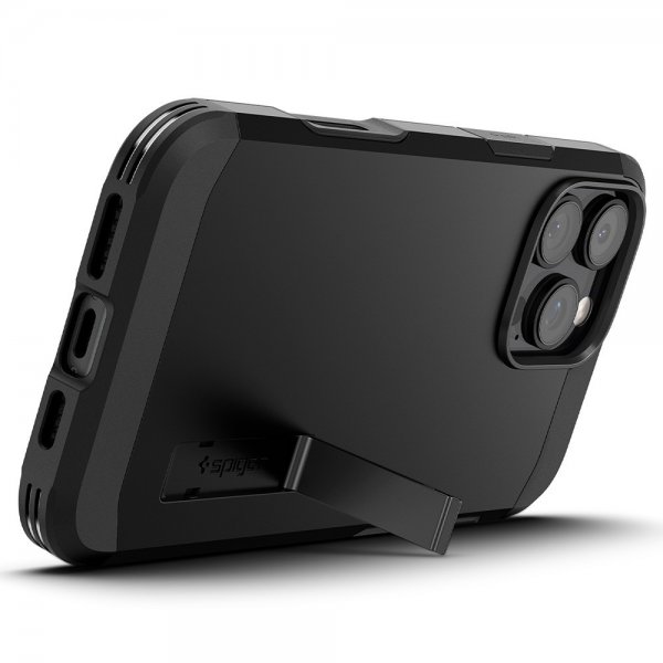 Spigen iPhone 16 Pro Max Deksel Tough Armor T MagFit Svart