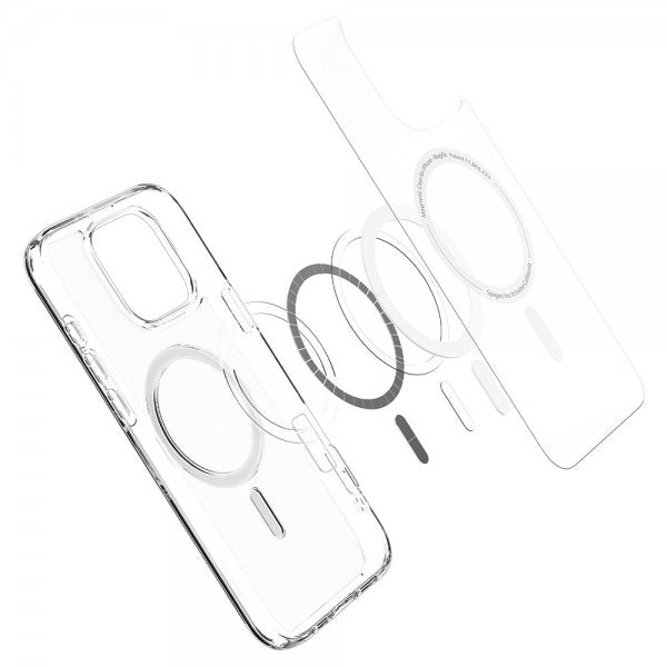 Spigen iPhone 16 Pro Max Deksel Ultra Hybrid MagFit Frost Clear