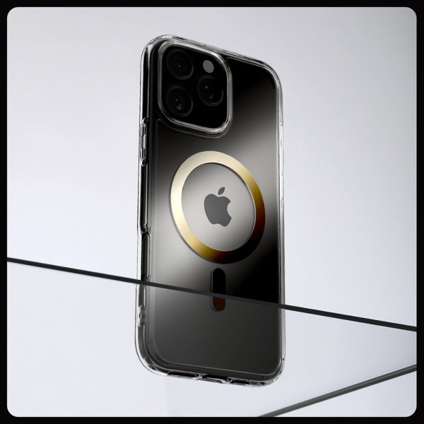 Spigen iPhone 16 Pro Max Deksel Ultra Hybrid MagFit Gull