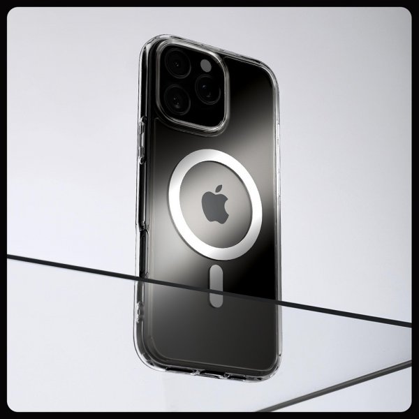 Spigen iPhone 16 Pro Max Deksel Ultra Hybrid MagFit Hvit