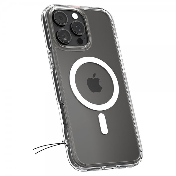 Spigen iPhone 16 Pro Max Deksel Ultra Hybrid MagFit Hvit
