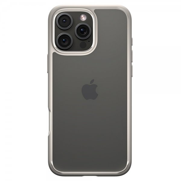Spigen iPhone 16 Pro Max Deksel Ultra Hybrid Natural Titanium