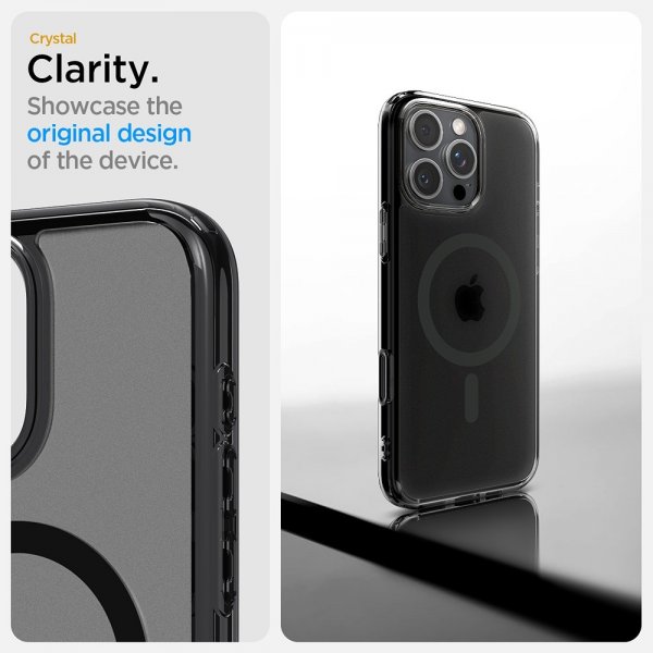 Spigen iPhone 16 Pro Max Deksel Ultra Hybrid T MagFit Frost Black