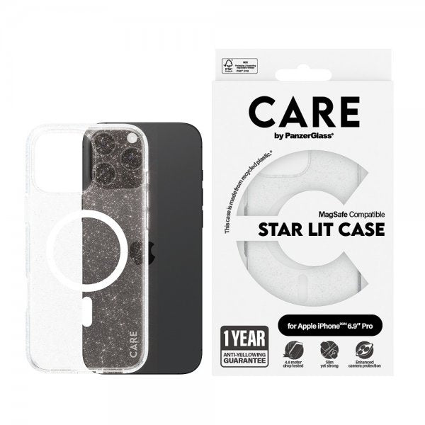 CARE by PanzerGlass iPhone 16 Pro Max Deksel Urban Combat MagSafe Star Lit