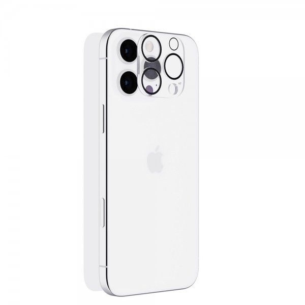 Tech21 iPhone 16 Pro Max Skjermbeskytter og Kamerabeskytter Impact Glass Set