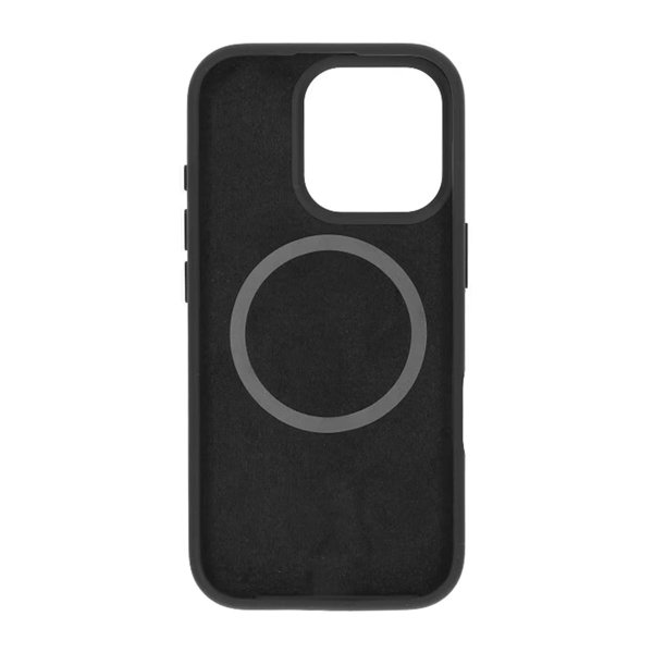 Rvelon iPhone 16 Pro Deksel Silikon MagSafe Svart