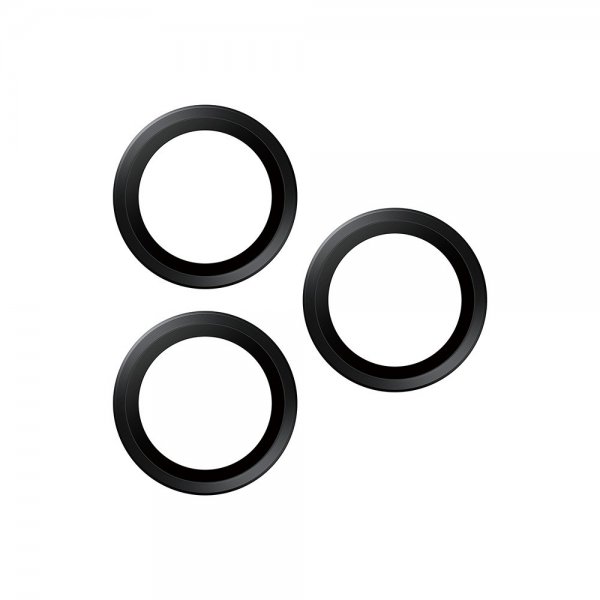 PanzerGlass iPhone 16 Pro/Pro Max/17 Pro/Pro Max Kamerabeskytter Hoops Svart