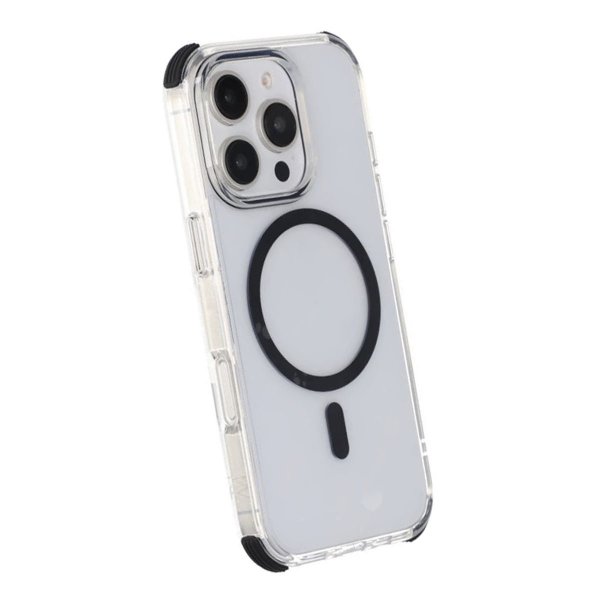 Rvelon iPhone 16 Pro Deksel TPU MagSafe Svart