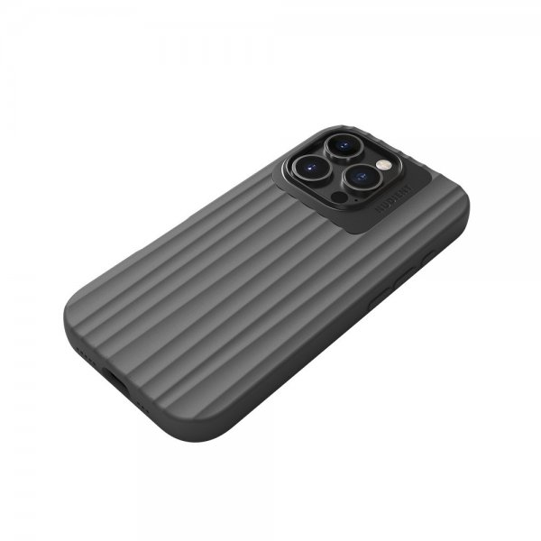 Nudient iPhone 16 Pro Deksel Bold MagSafe Storm Black
