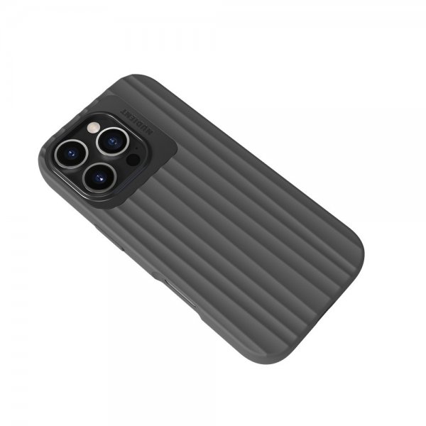 Nudient iPhone 16 Pro Deksel Bold MagSafe Storm Black
