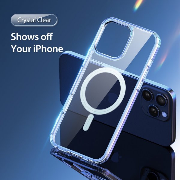 Dux Ducis iPhone 16 Pro Deksel Clin Series MagSafe Transparent
