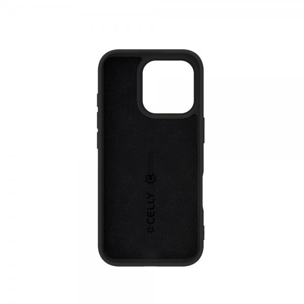 Celly iPhone 16 Pro Deksel CROMO Svart