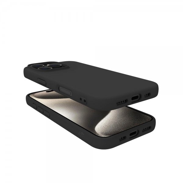 Celly iPhone 16 Pro Deksel CROMO Svart