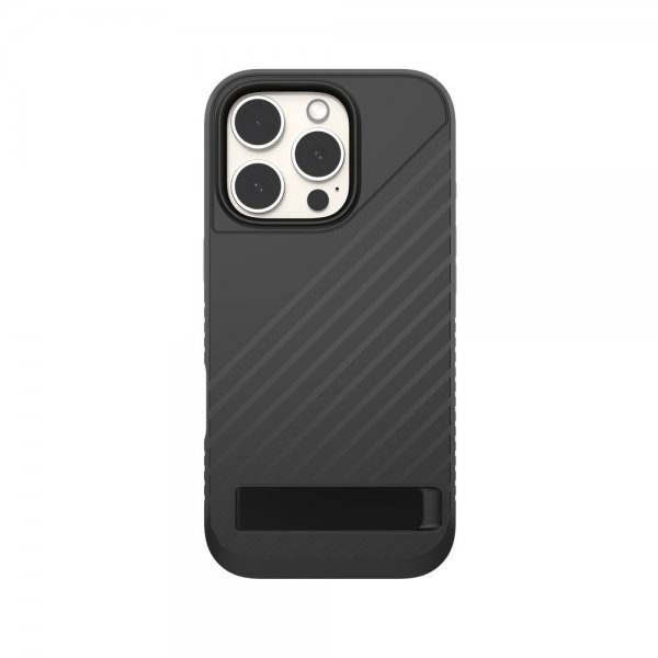 Zagg iPhone 16 Pro Deksel Denali Snap Kickstand Svart