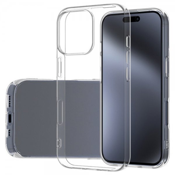 Nordic Covers iPhone 16 Pro Deksel Feather Series Transparent