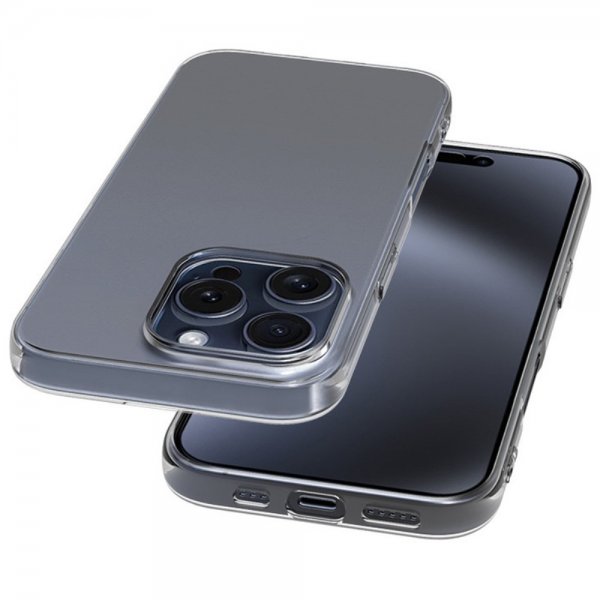 Nordic Covers iPhone 16 Pro Deksel Feather Series Transparent