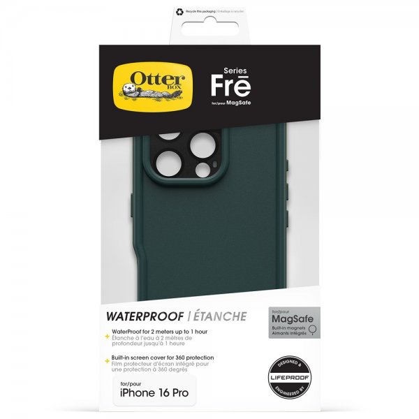 Otterbox iPhone 16 Pro Deksel Fre MagSafe Sagebrush