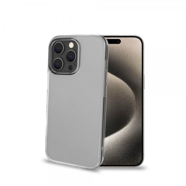 Celly iPhone 16 Pro Deksel GELSKIN Klar