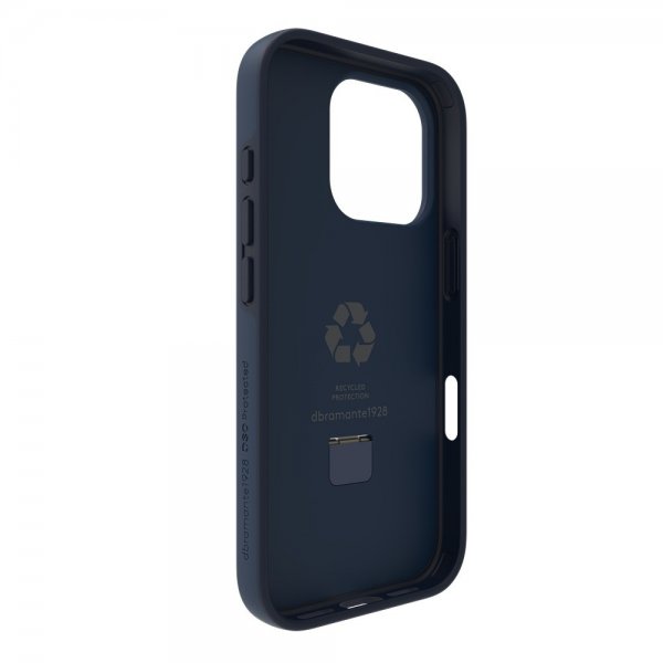 dbramante1928 iPhone 16 Pro Deksel Iceland Ultra D3O MagSafe Kickstand Blå