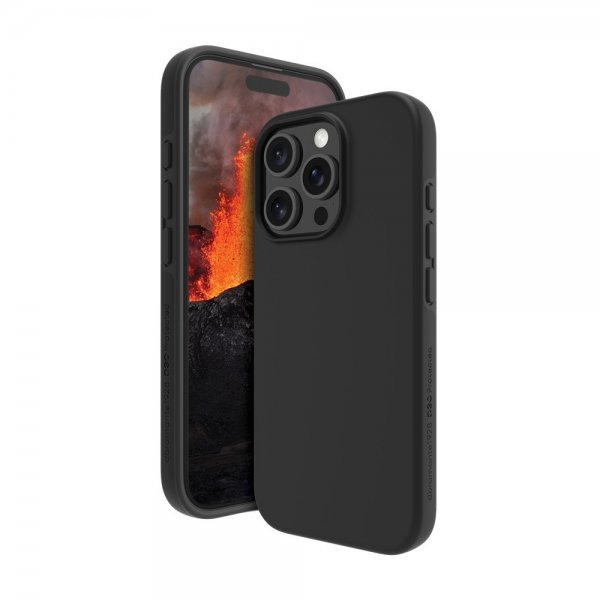 dbramante1928 iPhone 16 Pro Deksel Iceland Ultra D3O MagSafe Svart
