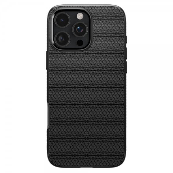 Spigen iPhone 16 Pro Deksel Liquid Air Matte Black
