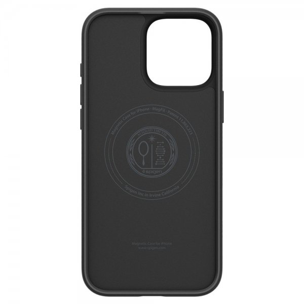 Spigen iPhone 16 Pro Deksel Liquid Air T MagFit Matte Black
