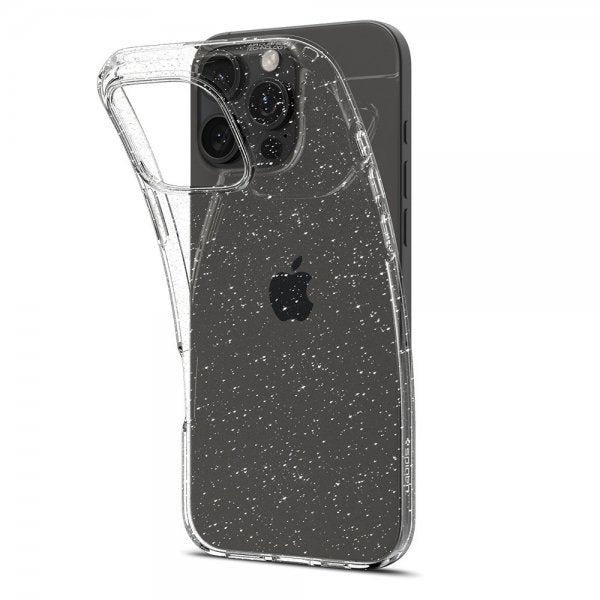 Spigen iPhone 16 Pro Deksel Liquid Crystal Glitter Crystal Quartz