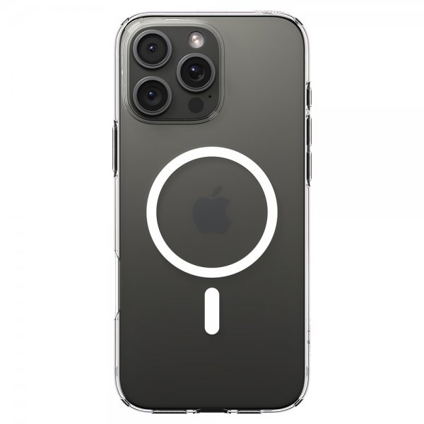 Spigen iPhone 16 Pro Deksel Liquid Crystal MagFit Crystal Clear