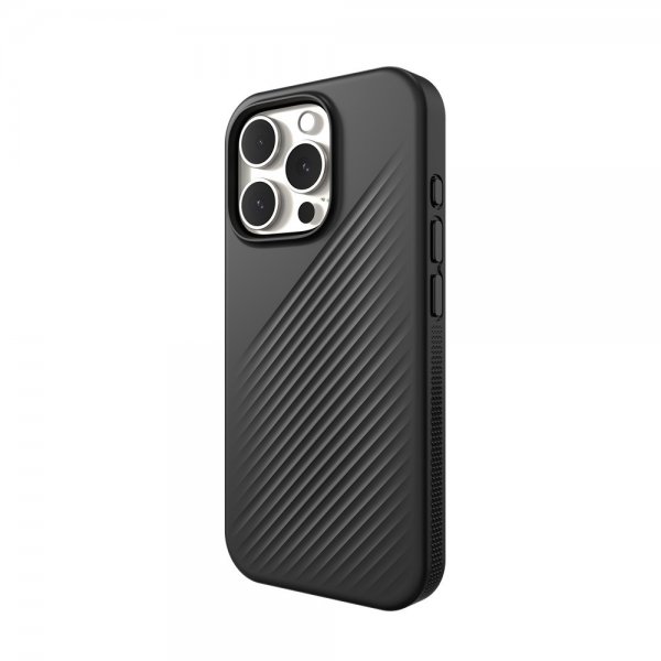 Zagg iPhone 16 Pro Deksel Luxe Snap Svart