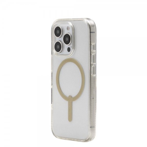 Zagg iPhone 16 Pro Deksel Milan Snap Gold Glitter