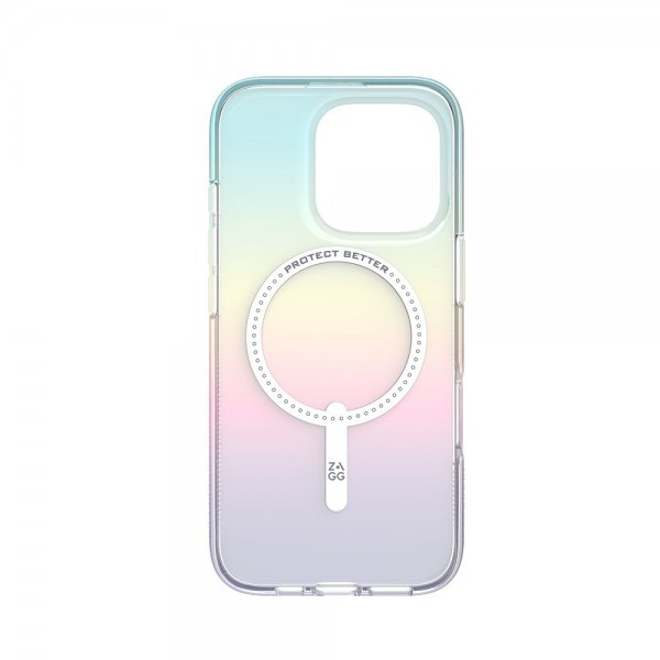 Zagg iPhone 16 Pro Deksel Milan Snap Iridescent