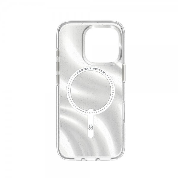 Zagg iPhone 16 Pro Deksel Milan Snap Swirl Glitter