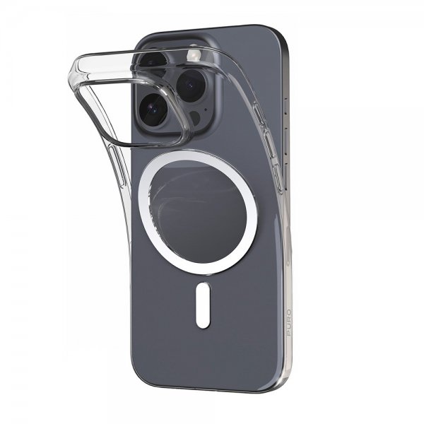 Puro iPhone 16 Pro Deksel Nude Mag Transparent
