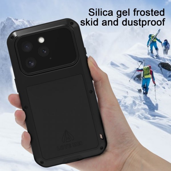 Love Mei iPhone 16 Pro Deksel Powerful Case