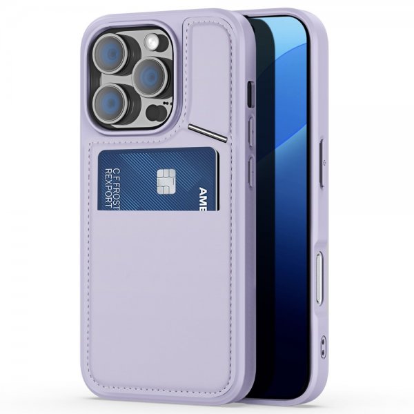 Dux Ducis iPhone 16 Pro Deksel Rafi II Series MagSafe Lilla