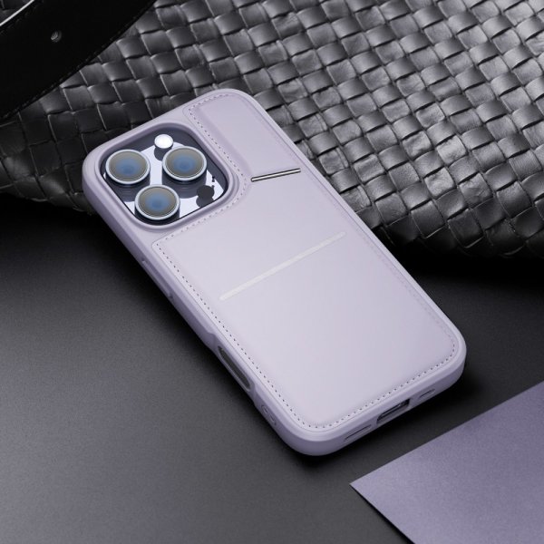 Dux Ducis iPhone 16 Pro Deksel Rafi II Series MagSafe Lilla