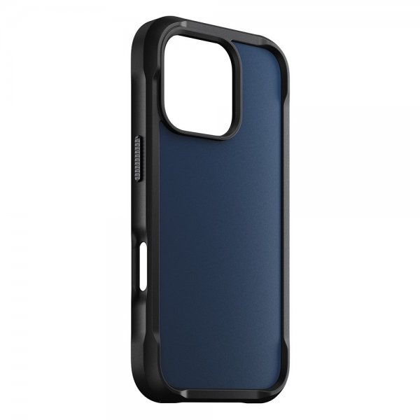 Nomad iPhone 16 Pro Deksel Rugged Case Atlantic Blue