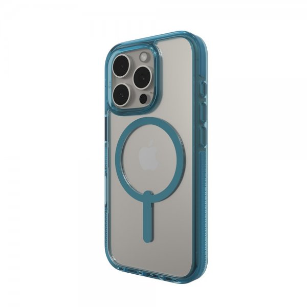 Zagg iPhone 16 Pro Deksel Santa Cruz Snap Retro Blue