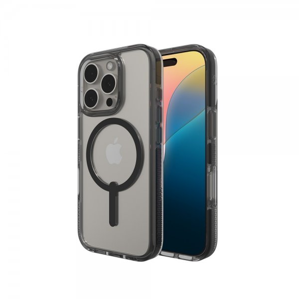 Zagg iPhone 16 Pro Deksel Santa Cruz Snap Svart