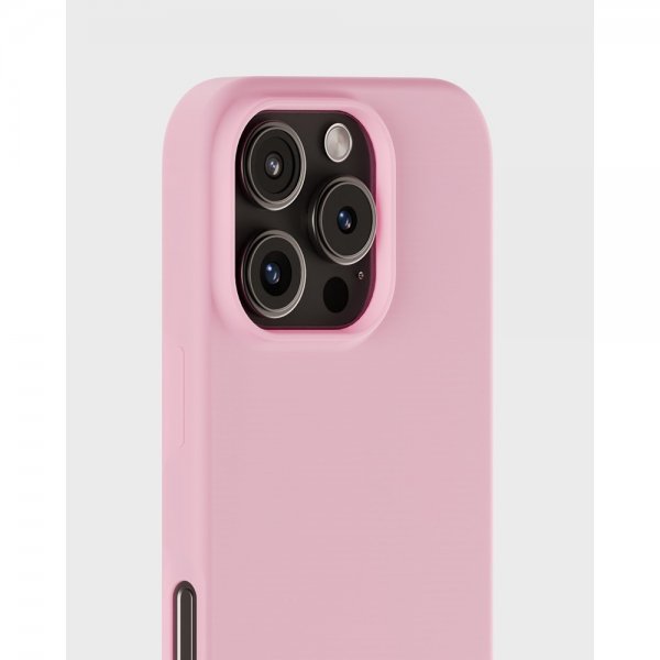 holdit iPhone 16 Pro Deksel Silikon Rosa