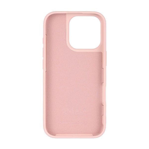 Onsala iPhone 16 Pro Deksel Silicone Touch Chalk Pink