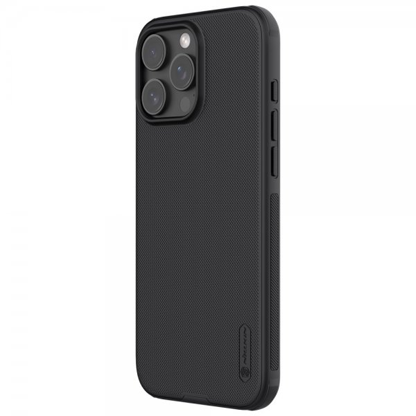 Nillkin iPhone 16 Pro Deksel Super Frosted Shield Pro MagSafe Svart